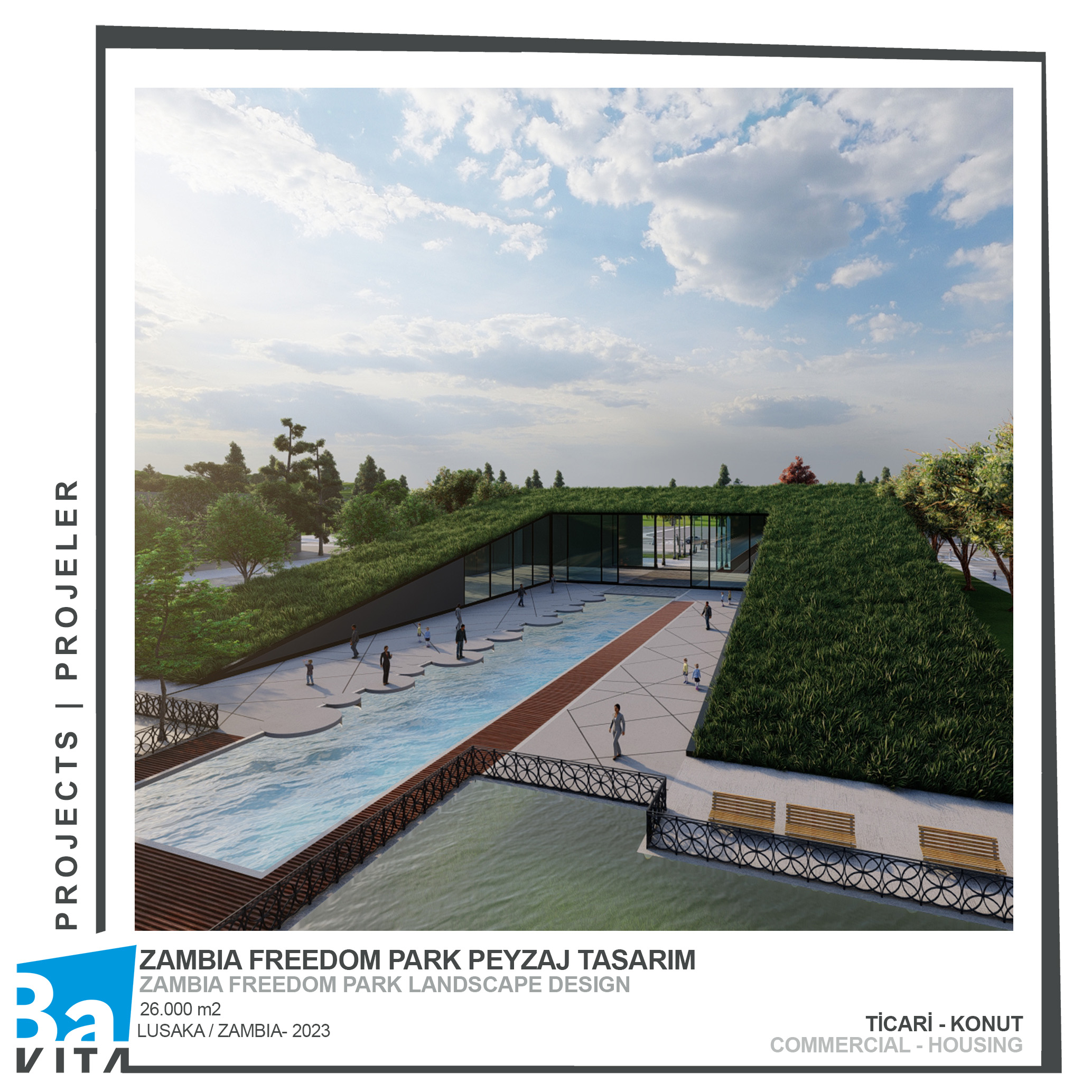 Zambia Freedom Park Peyzaj Projesi